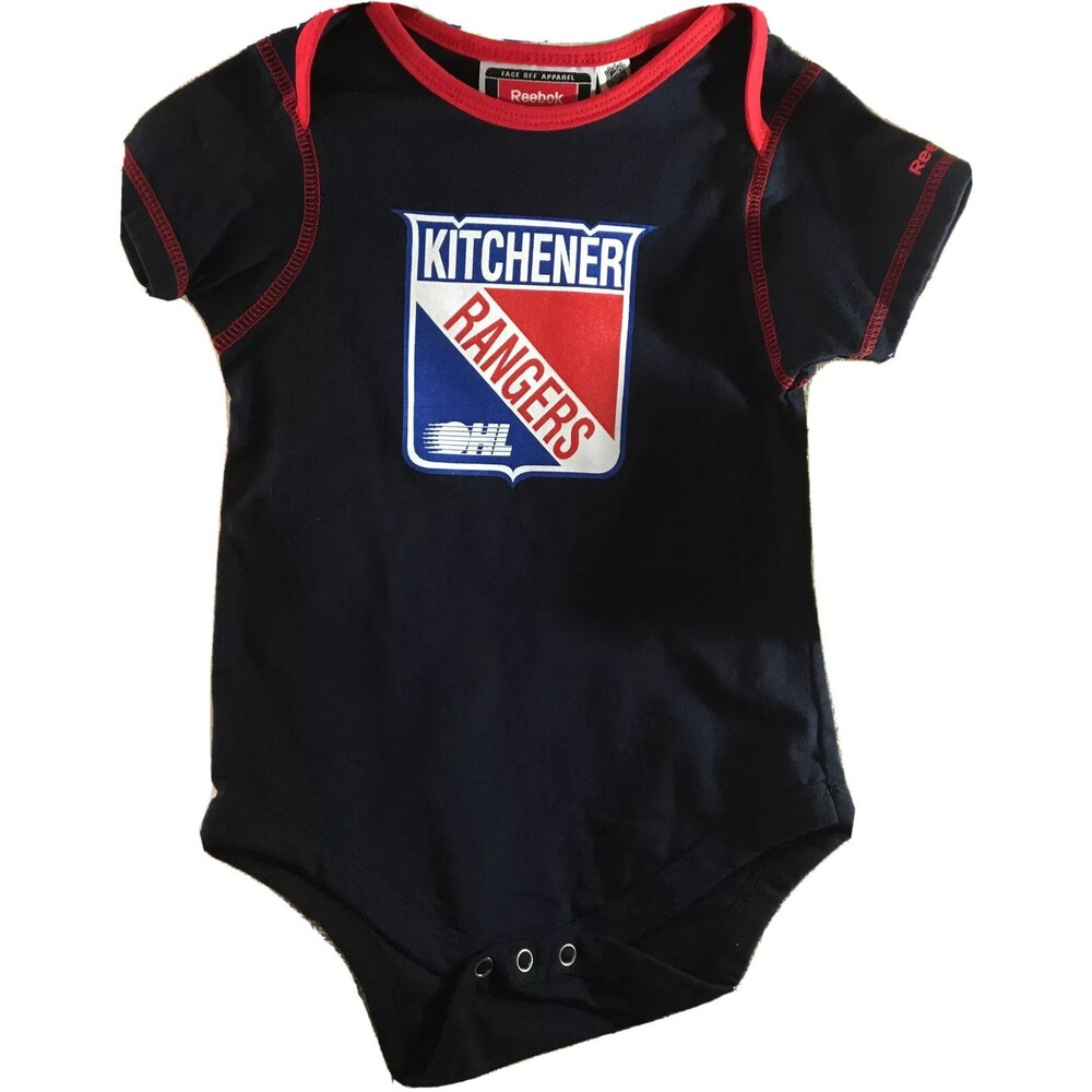 Reebok NHL Kitchener Rangers Bodysuit 24 Months New